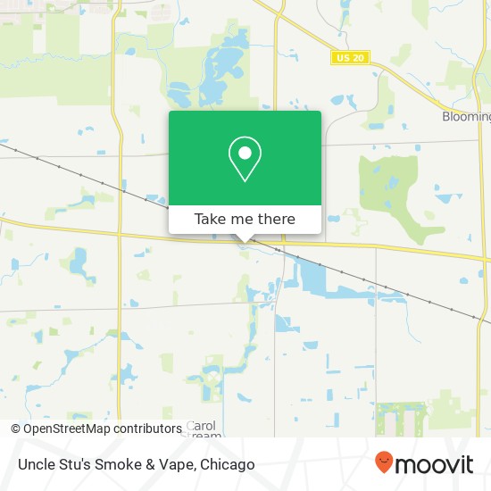 Uncle Stu's Smoke & Vape map