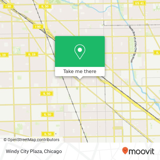 Windy City Plaza map