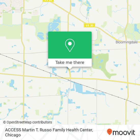 ACCESS Martin T. Russo Family Health Center map