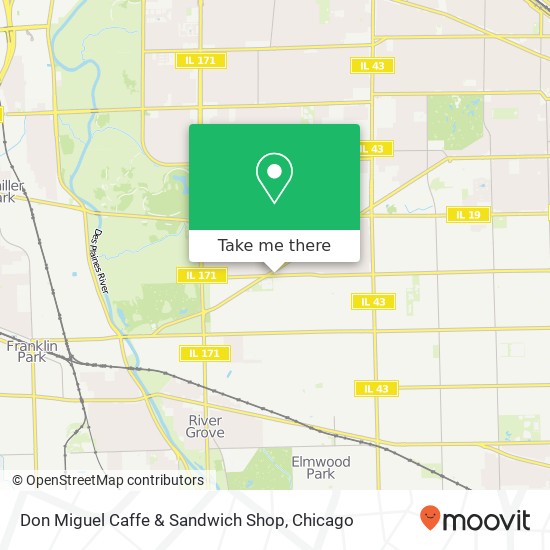 Don Miguel Caffe & Sandwich Shop map