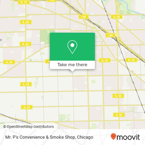 Mapa de Mr. P's Convenience & Smoke Shop