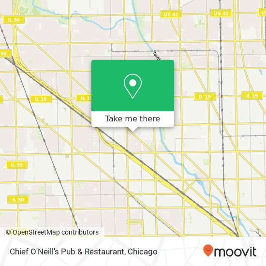 Chief O'Neill's Pub & Restaurant map