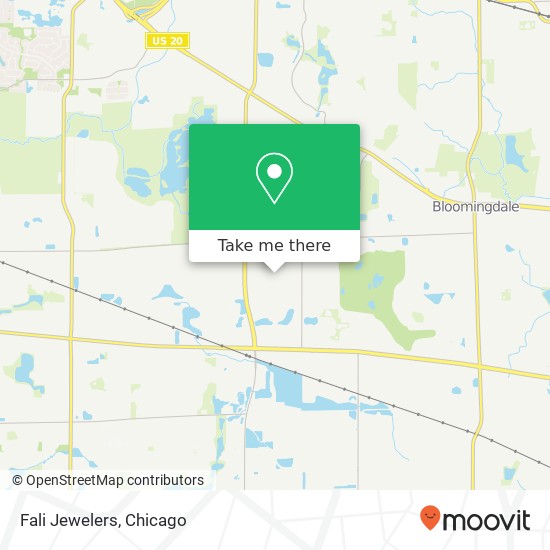 Fali Jewelers map