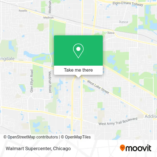 Walmart Supercenter map