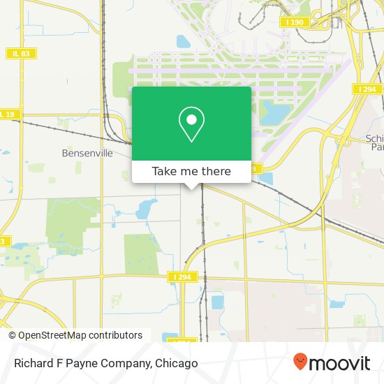 Mapa de Richard F Payne Company