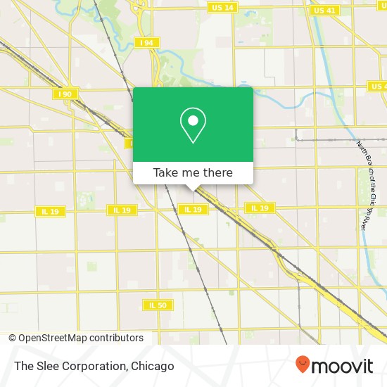 Mapa de The Slee Corporation