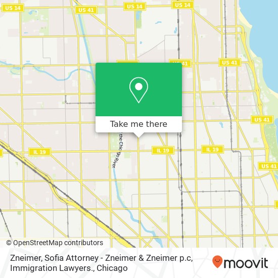 Zneimer, Sofia Attorney - Zneimer & Zneimer p.c, Immigration Lawyers. map