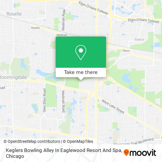 Keglers Bowling Alley In Eaglewood Resort And Spa map
