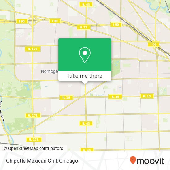 Chipotle Mexican Grill map