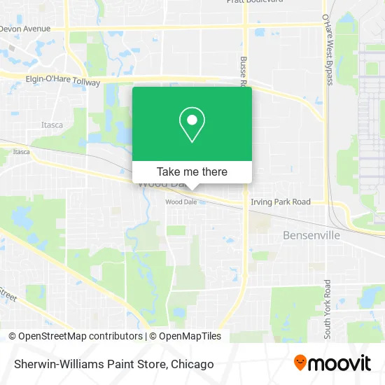 Sherwin-Williams Paint Store map