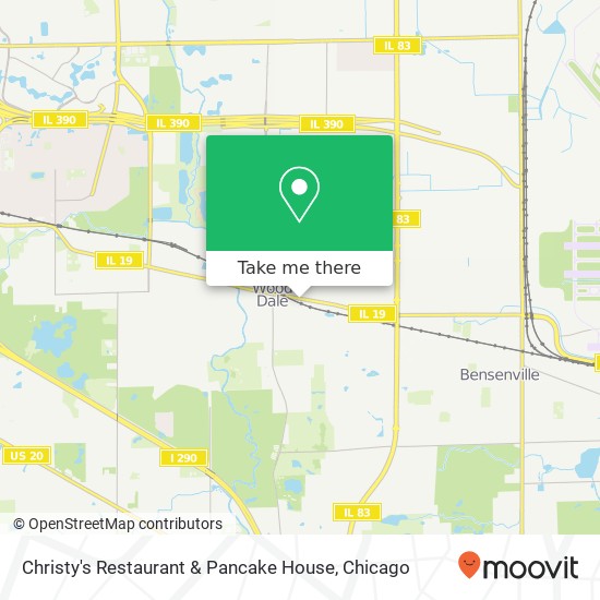 Mapa de Christy's Restaurant & Pancake House