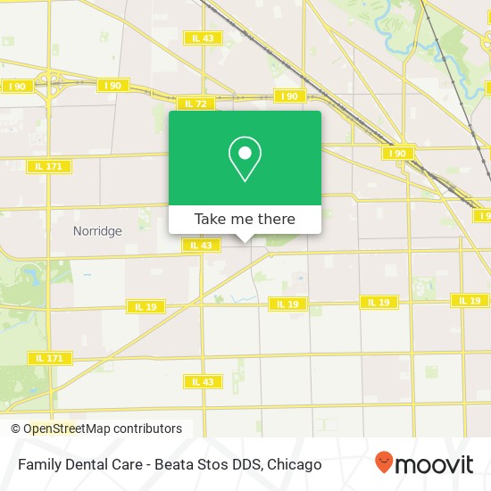 Family Dental Care - Beata Stos DDS map