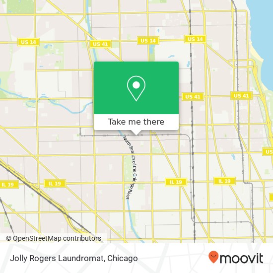 Mapa de Jolly Rogers Laundromat