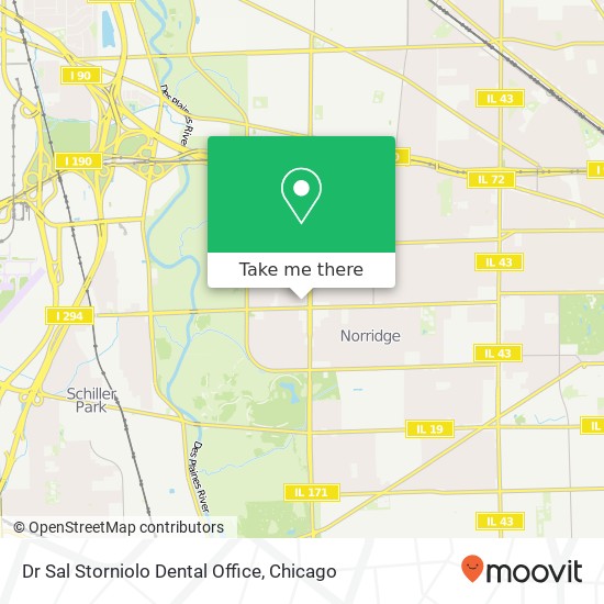 Dr Sal Storniolo Dental Office map