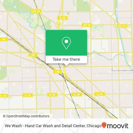 Mapa de We Wash - Hand Car Wash and Detail Center