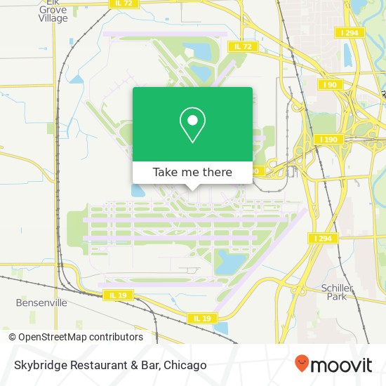 Mapa de Skybridge Restaurant & Bar