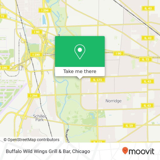 Mapa de Buffalo Wild Wings Grill & Bar