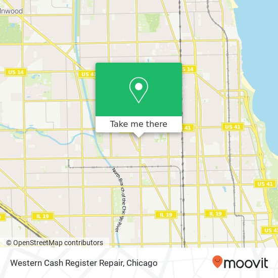 Mapa de Western Cash Register Repair