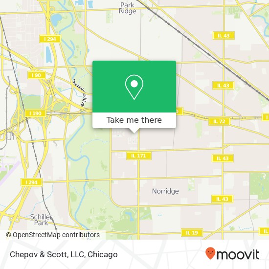 Mapa de Chepov & Scott, LLC