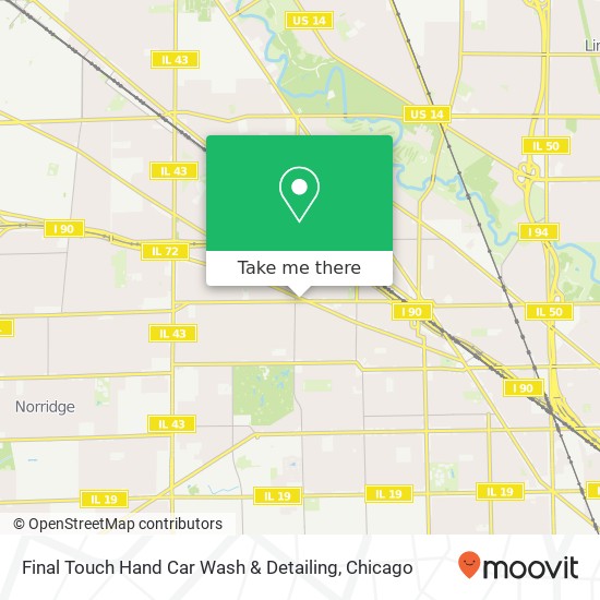 Final Touch Hand Car Wash & Detailing map