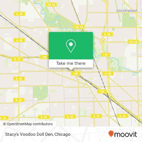 Mapa de Stacy's Voodoo Doll Den