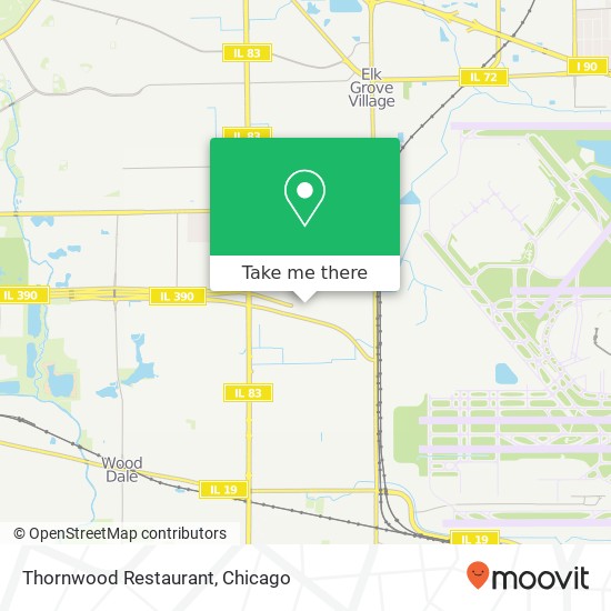 Thornwood Restaurant map