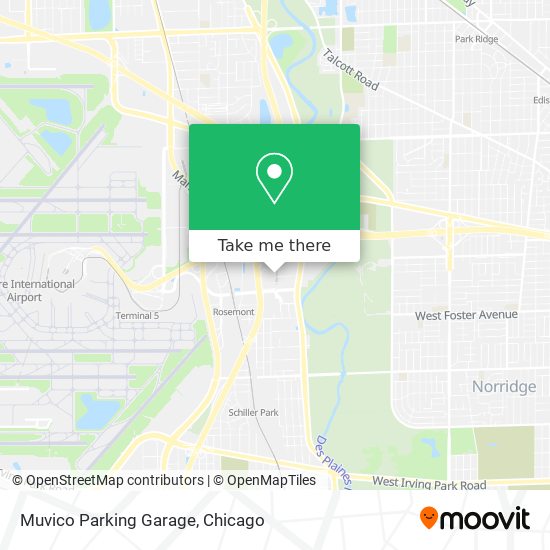 Muvico Parking Garage map