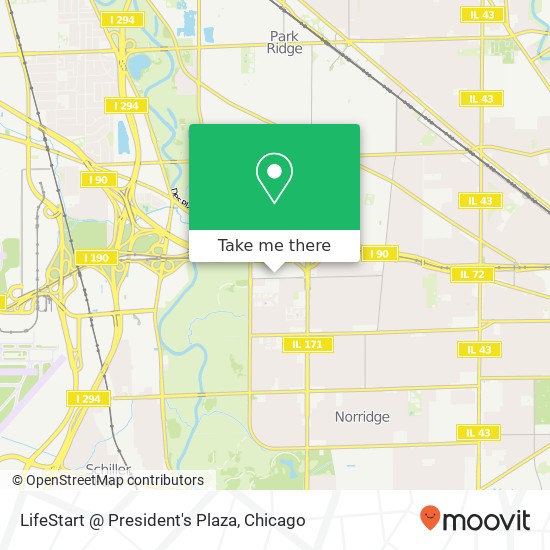 LifeStart @ President's Plaza map