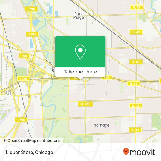 Liquor Store map