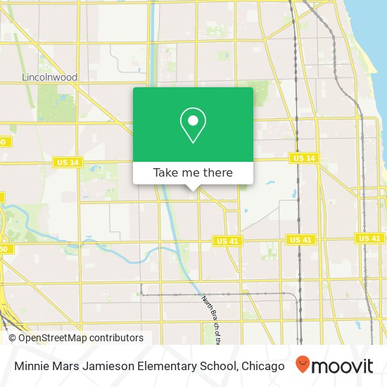 Minnie Mars Jamieson Elementary School map