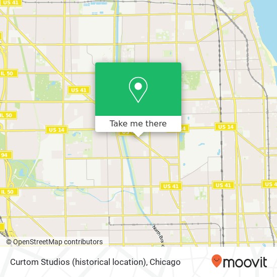 Curtom Studios (historical location) map