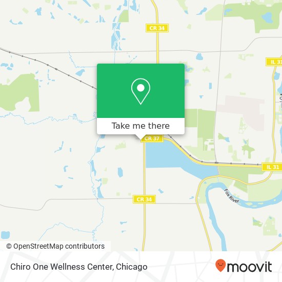 Chiro One Wellness Center map