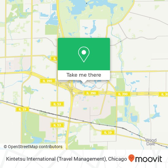 Kintetsu International (Travel Management) map