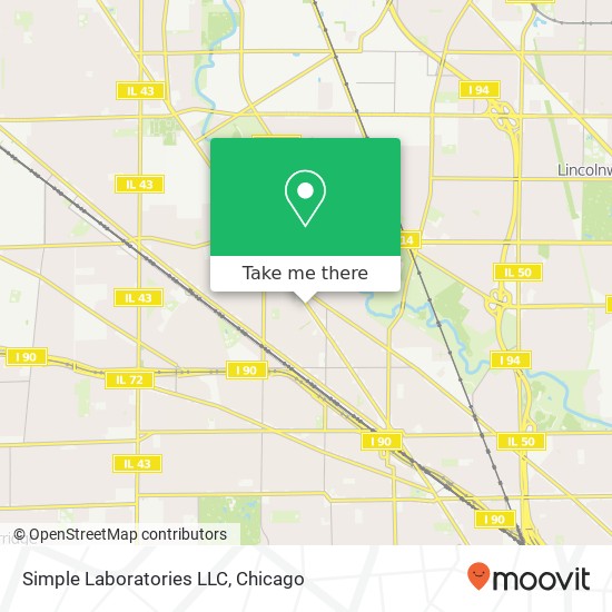 Mapa de Simple Laboratories LLC