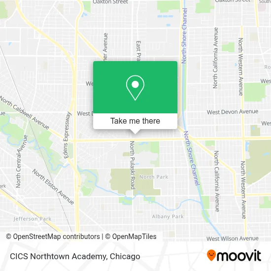CICS Northtown Academy map