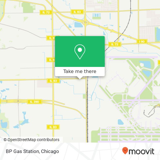 BP Gas Station map