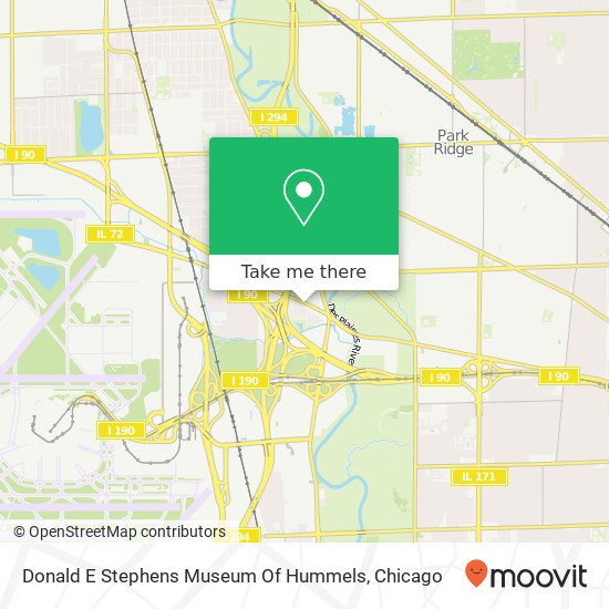 Mapa de Donald E Stephens Museum Of Hummels