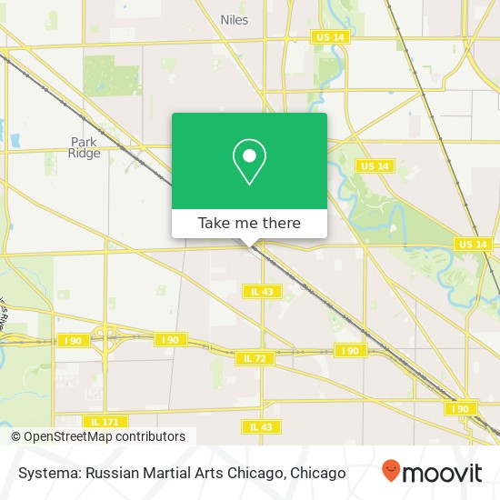 Systema: Russian Martial Arts Chicago map