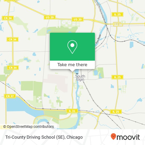 Mapa de Tri-County Driving School (SE)