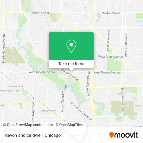 devon and caldwell map