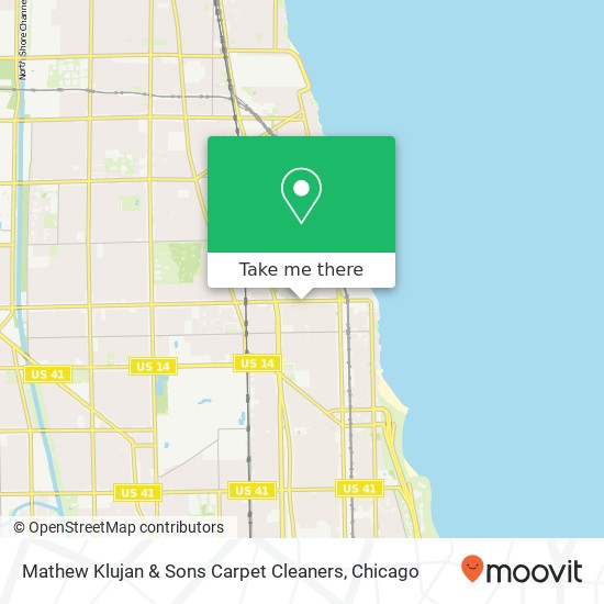 Mapa de Mathew Klujan & Sons Carpet Cleaners