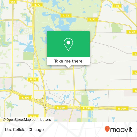 U.s. Cellular map