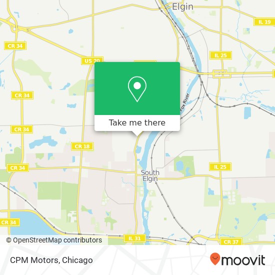 CPM Motors map