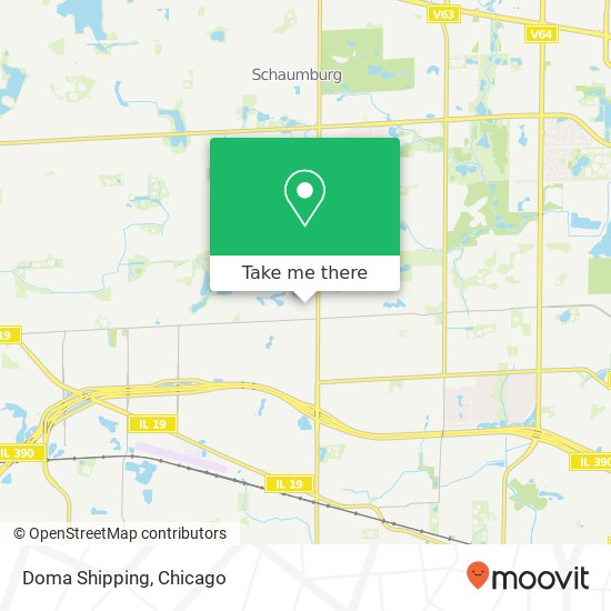 Doma Shipping map