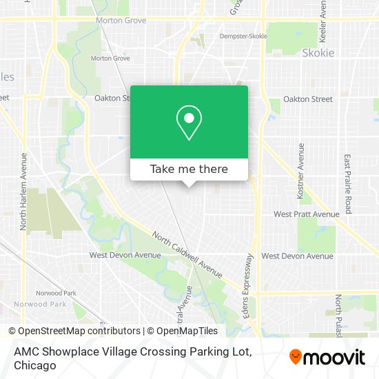 AMC Showplace Village Crossing Parking Lot map