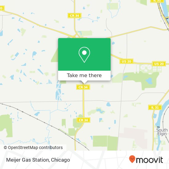 Meijer Gas Station map