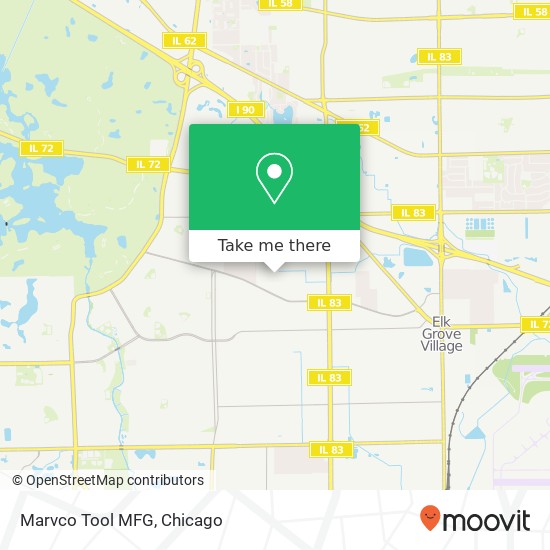 Marvco Tool MFG map