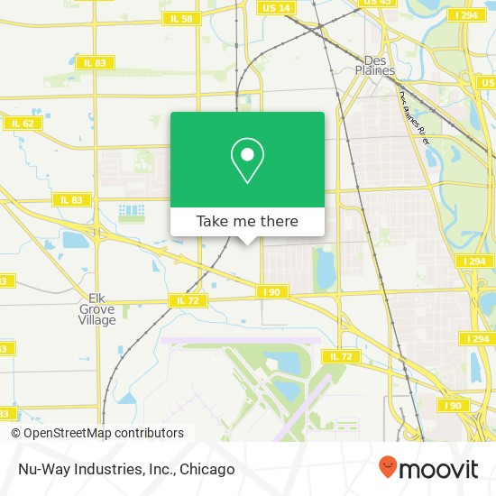 Mapa de Nu-Way Industries, Inc.