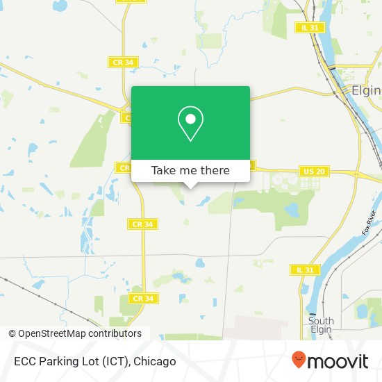ECC Parking Lot (ICT) map