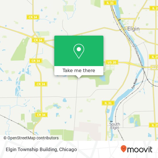 Elgin Township Building map